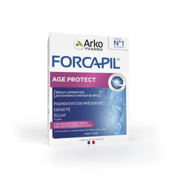 Forcapil Age Protect Arkopharma - bo&icirc;te de 30 comprim&eacute;s