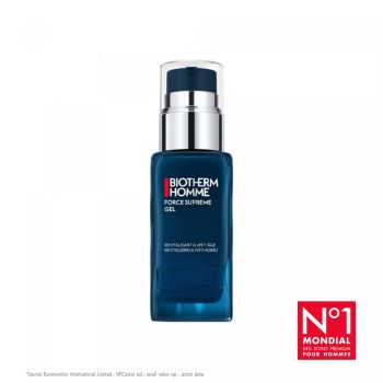 Force supr&ecirc;me gel anti-&acirc;ge Biotherm homme - flacon-pompe de 50ml