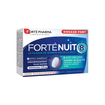 Fort&eacute;nuit 8h Fort&eacute; Pharma - boite de 15 comprim&eacute;s
