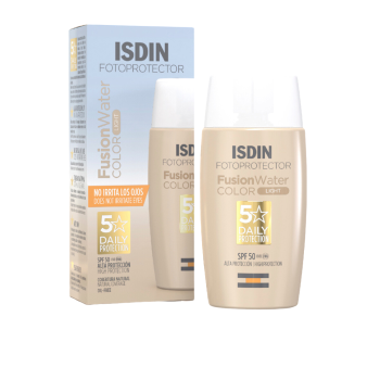 Fusion water color light SPF 50 Fotoprotector Isdin - flacon de 50 ml