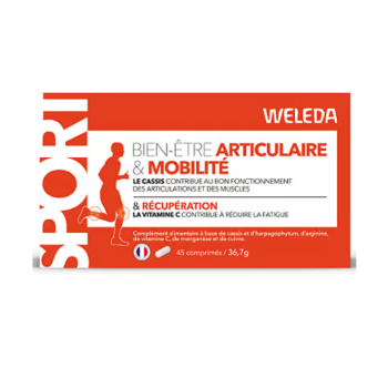 Bien-&ecirc;tre articulaire et mobilit&eacute; Weleda - boite de 45 comprim&eacute;s