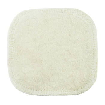 Carr&eacute; &agrave; d&eacute;maquiller lavable Avril - un coton