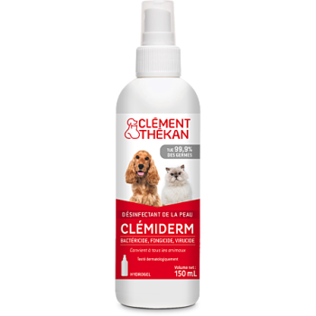 Cl&eacute;miderm d&eacute;sinfectant de la peau Cl&eacute;ment Th&eacute;kan - spray de 150ml