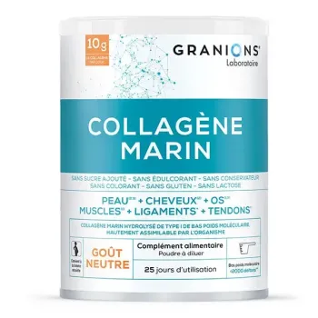 Collag&egrave;ne marin go&ucirc;t neutre Granions - pot de 258g