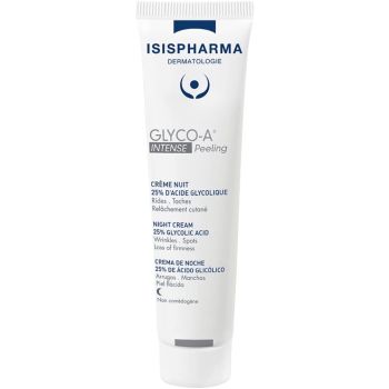 Glyco-A Intense Peeling cr&egrave;me nuit 25% acide glycolique Isispharma - tube de 30ml