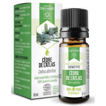 Huile essentielle C&egrave;dre de l'Atlas bio Dayang - flacon de 10ml