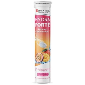 Hydra Fort&eacute; booster d'hydratation ar&ocirc;me naturel mangue passion Fort&eacute; Pharma - 24 comprim&eacute;s effervescents