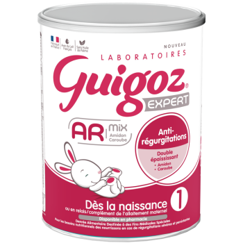 Lait expert AR 2&egrave;me &acirc;ge d&egrave;s la niassance anti-r&eacute;gurgitations Guigoz - pot de 780g