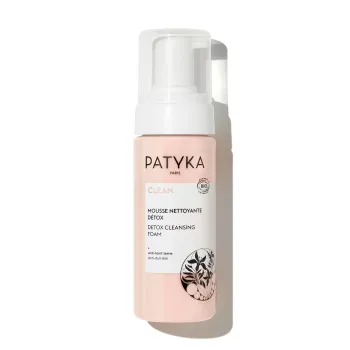 Mousse nettoyante d&eacute;tox bio Clean Patyka - flacon-pompe de 150ml