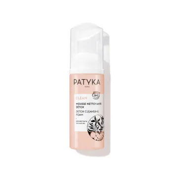 Mousse nettoyante d&eacute;tox bio Clean Patyka - flacon-pompe de 50ml