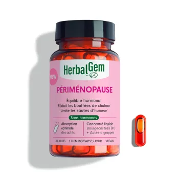 P&eacute;rim&eacute;nopause Herbalgem - bo&icirc;te de 30 g&eacute;lules