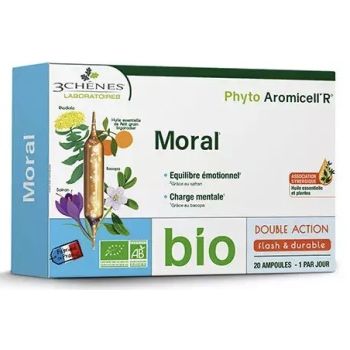 Phyto Aromicell'R moral 3 Ch&ecirc;nes - boite de 20 ampoules