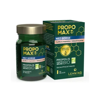 Propomax nez gorge Lehning - pot de 40 g&eacute;lules