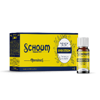 Schoum digestion Les Trois Ch&ecirc;nes - boite de 10 monodoses de 15ml