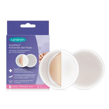 Soothies compresses en gel rafra&icirc;chissantes Lansinoh - boite de 2 compresses