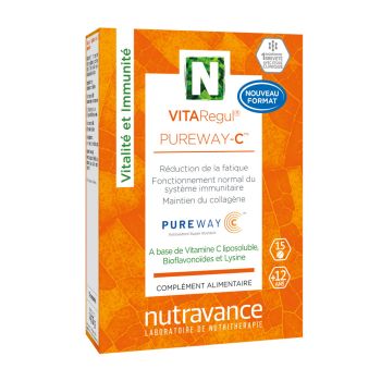 VITARegul Pureway-C Nutravance - bo&icirc;te de 15 comprim&eacute;s