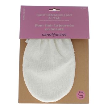 Gant d&eacute;maquillant &agrave; l'eau Sanodiane - un gant