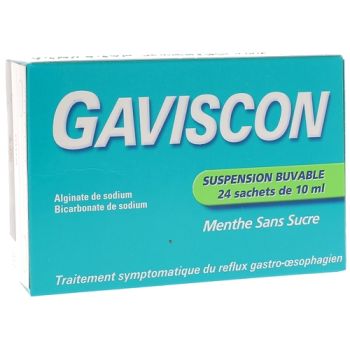 Gaviscon suspension buvable en sachet - bo&icirc;te de 24 sachets