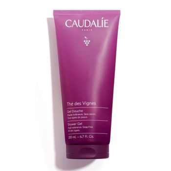 Gel douche Th&eacute; des Vignes Caudalie - tube de 200ml