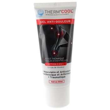 Gel anti-douleur 3 en 1 term&deg;cool Bausch Lomb - tube de 50 ml