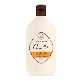 Gel bain douche lait et miel Rog&eacute; Cavaill&egrave;s - flacon de 400ml