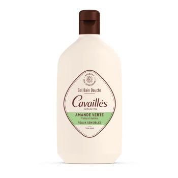 Gel bain et douche surgras actif Amande verte Rog&eacute; Cavaill&egrave;s - flacon de 400 ml