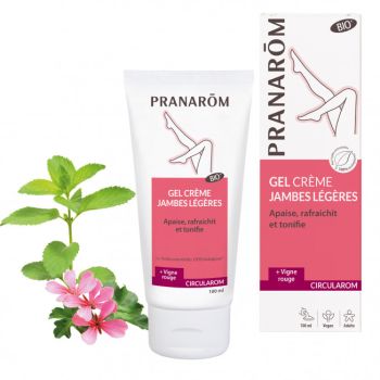 Circularom Gel Cr&egrave;me Jambes L&eacute;g&egrave;res Bio Pranar&ocirc;m - tube de 100 ml