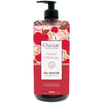 Gel douche Pomme d&eacute;licieuse Osma&eacute; - flacon-pompe de 1L