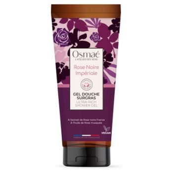 Gel douche surgras Rose noire imp&eacute;riale Osma&eacute; - tube de 200ml