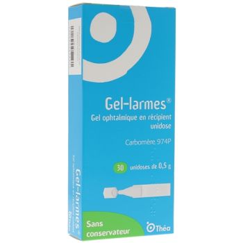 Gel larmes ophtalmique - bo&icirc;te de 30 r&eacute;cipients unidoses