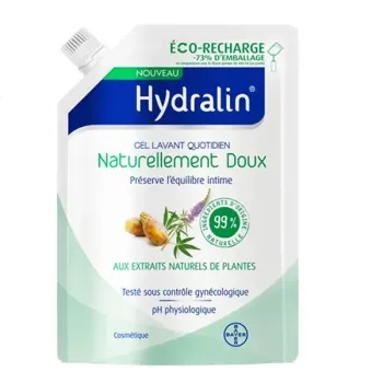 Hydralin Naturellement doux gel lavant - &eacute;co-recharge de 400ml