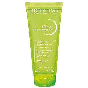 Gel moussant actif peeling S&eacute;bium Bioderma - tube de 100ml
