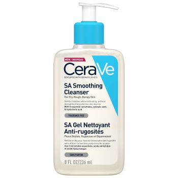 SA Gel nettoyant anti-rugosit&eacute;s CeraVe - flacon pompe de 236 ml
