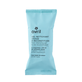 Gel nettoyant visage &agrave; reconstituer Avril - 3 comprim&eacute;s pour 150ml