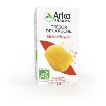 Gel&eacute;e royale bio Arkopharma - bo&icirc;te de 150 g&eacute;lules