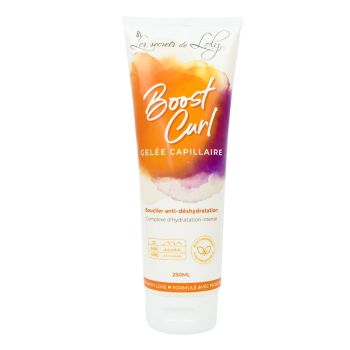 Gel&eacute;e capillaire Boost Curl Les Secrets de Loly - tube de 250ml