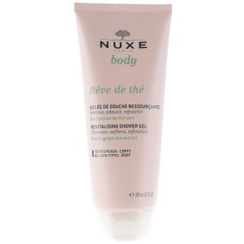 R&ecirc;ve de th&eacute; Gel&eacute;e de douche ressour&ccedil;ante Nuxe - tube de 200 ml