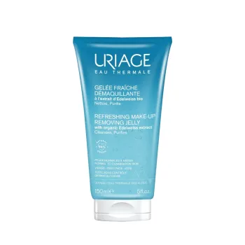 Gel&eacute;e fra&icirc;che d&eacute;maquillante Uriage - tube de 150ml