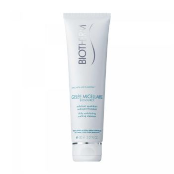 Biosource Gel&eacute;e micellaire exfoliant quotidien Biotherm - tube de 150ml