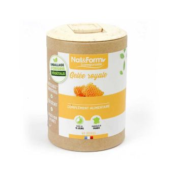 Gel&eacute;e royale Ecoresponsable Nat&Form - boite de 60 g&eacute;lules