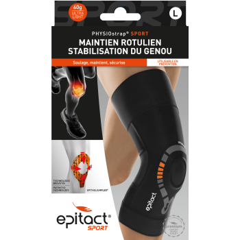 Genouill&egrave;re Physiostrap Sport taille L Epitact - 1 unit&eacute;