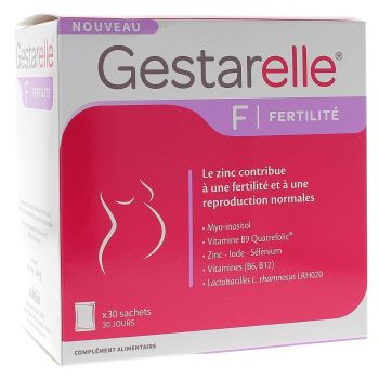 Gestarelle F fertilit&eacute; Iprad sant&eacute; - boite de 30 sachets