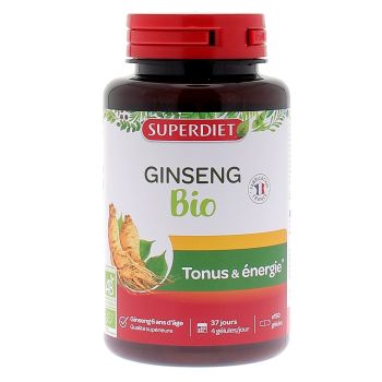 Ginseng bio Super Diet - bo&icirc;te de 150 g&eacute;lules