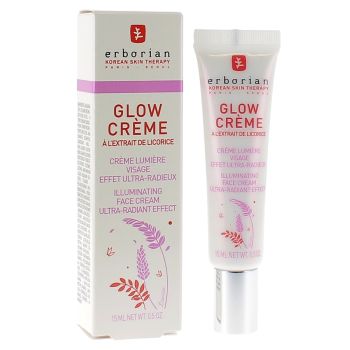 Glow cr&egrave;me Erborian - tube de 15 ml