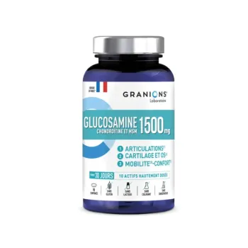 Glucosamine 1500mg Granions - pot de 90 comprim&eacute;s