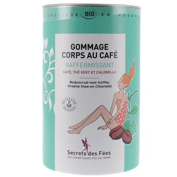 Gommage corps au caf&eacute; Raffermissant Secret des f&eacute;es - Pot de 200 g