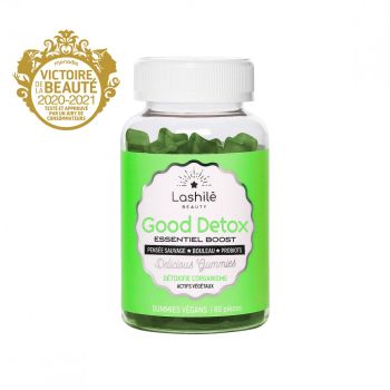 Good D&eacute;tox essentiel boost Lashil&eacute; Beauty - bo&icirc;te de 60 gummies v&eacute;gan