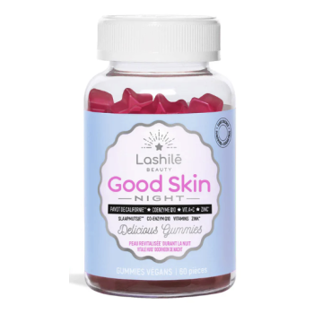 Good skin night Lashil&eacute; Beauty - pot de 60 gummies