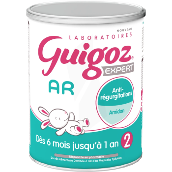 Lait expert AR 2&egrave;me &acirc;ge 6 mois &agrave; 1 an Guigoz - bo&icirc;te de 780 g