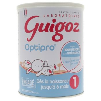 Optipro Lait premier &acirc;ge d&egrave;s la naissance Guigoz - pot de 780 g